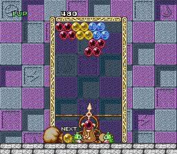 Puzzle Bobble screenshot 2 for Super Nintendo